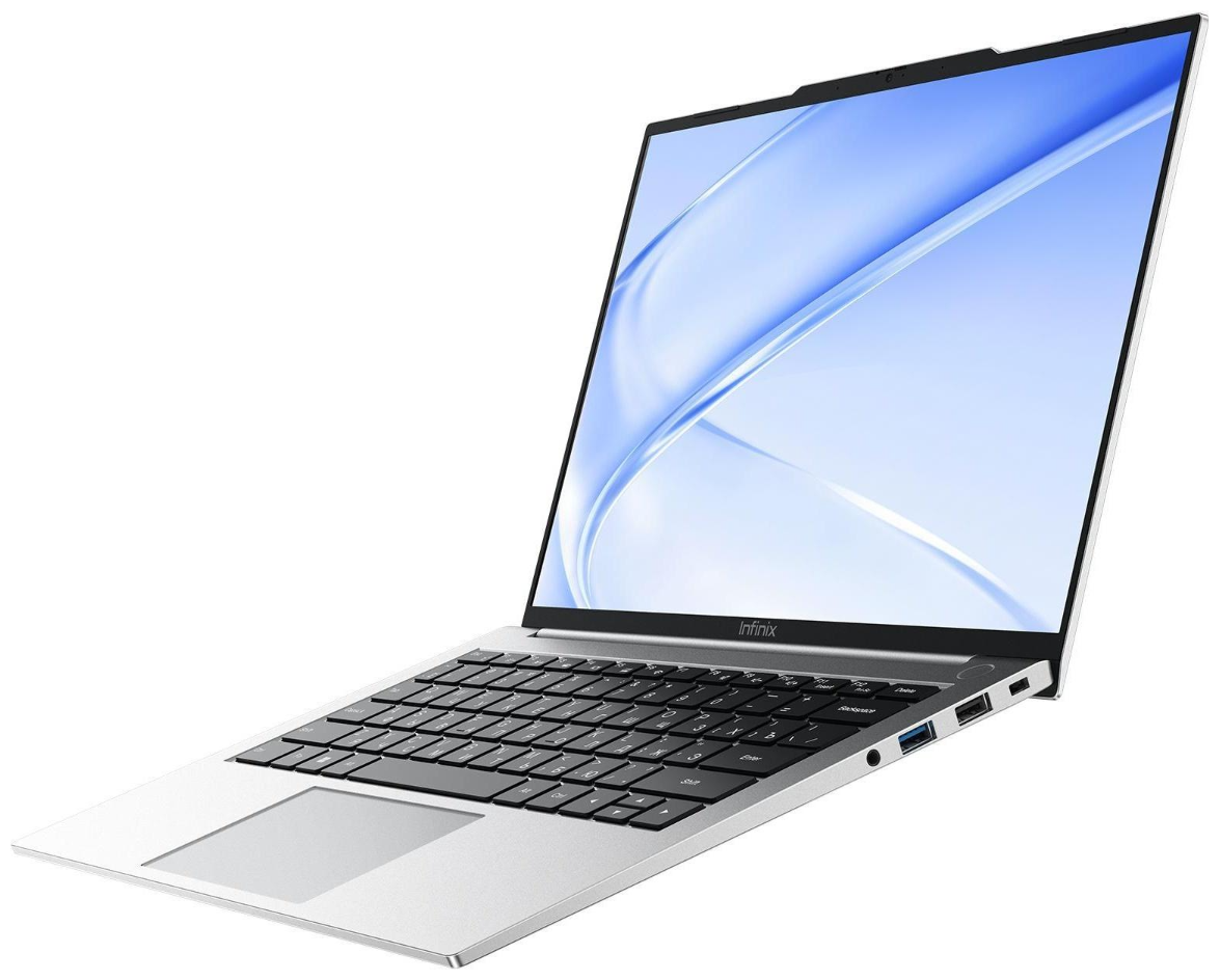 14" Ноутбук Infinix Xbook B14 BL41A7H R7-7735U/16GB/1TB SSD/DOS серебристый