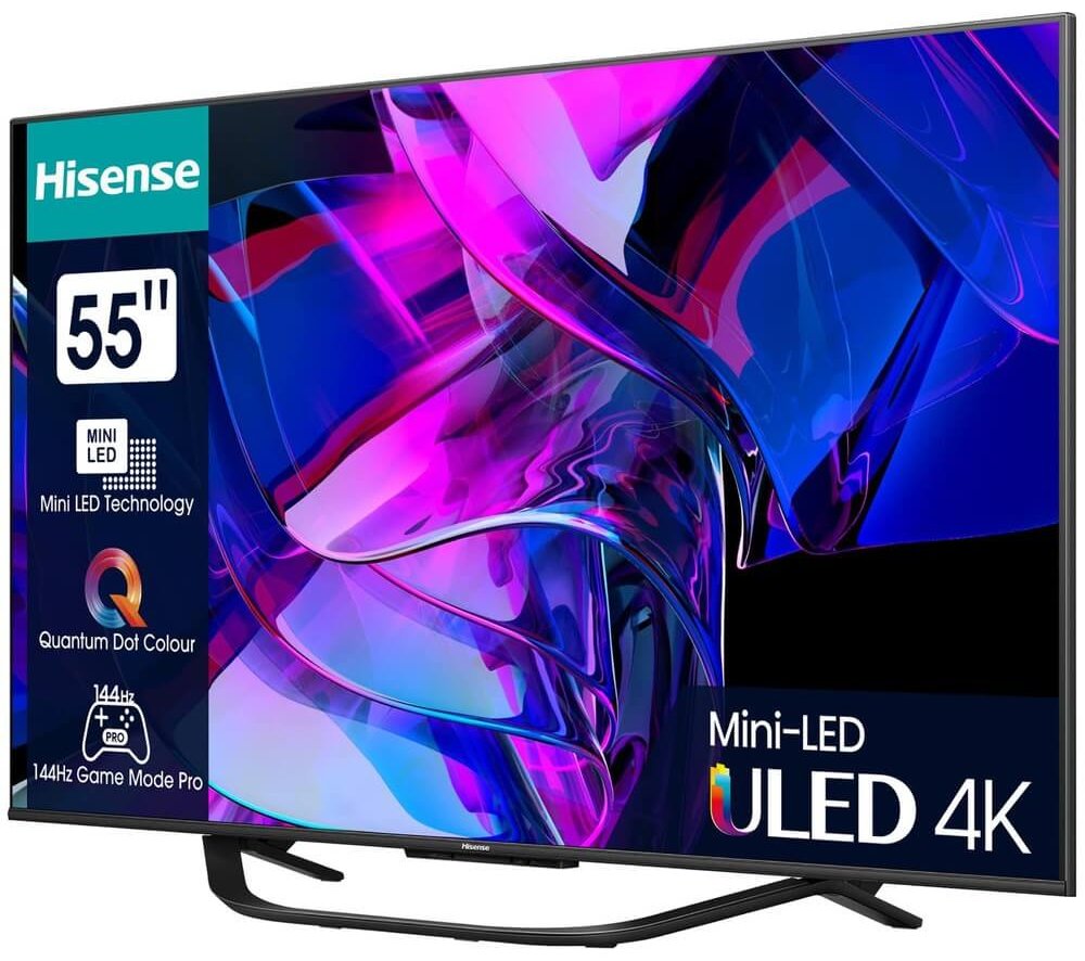 Телевизор Hisense 55U7KQ 55" черный