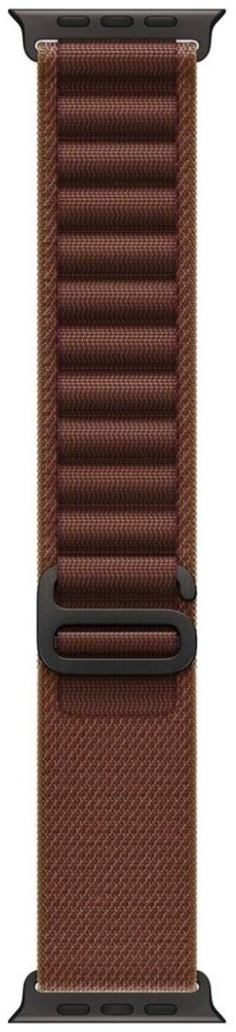 Смарт-часы Apple Watch Ultra 4 49mm черный титан с бордовым Alpine ремешком