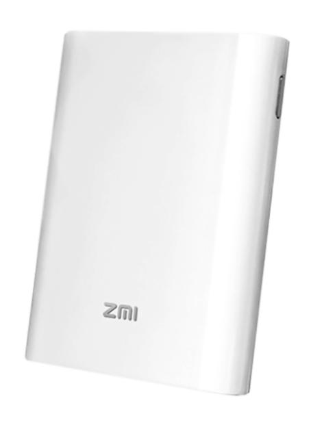 Портативный аккумулятор + роутер Xiaomi ZMI Power Bank 7800 mAh белый
