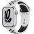 Смарт-часы Apple Watch Series 7 Nike 41mm серый с белым ремешком