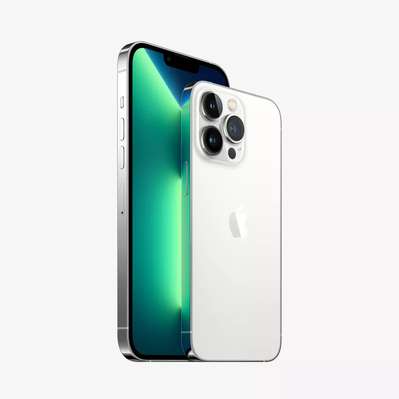 Смартфон Apple iPhone 13 Pro Max 256 ГБ серебристый ЕСТ