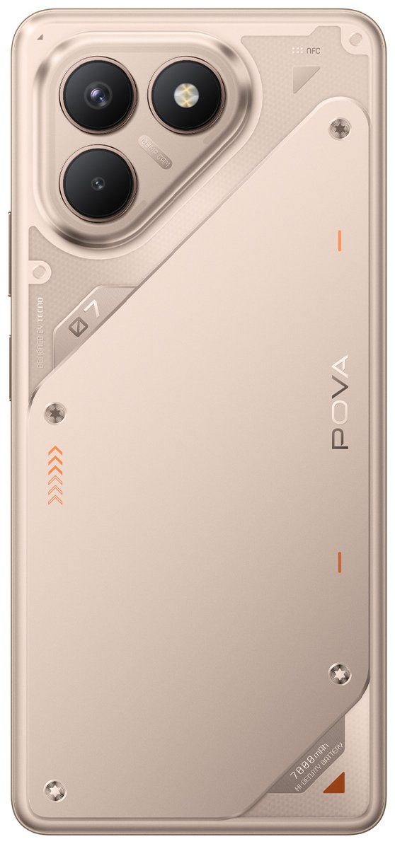 Смартфон Tecno POVA 7 Neo 8/256 ГБ бежевый
