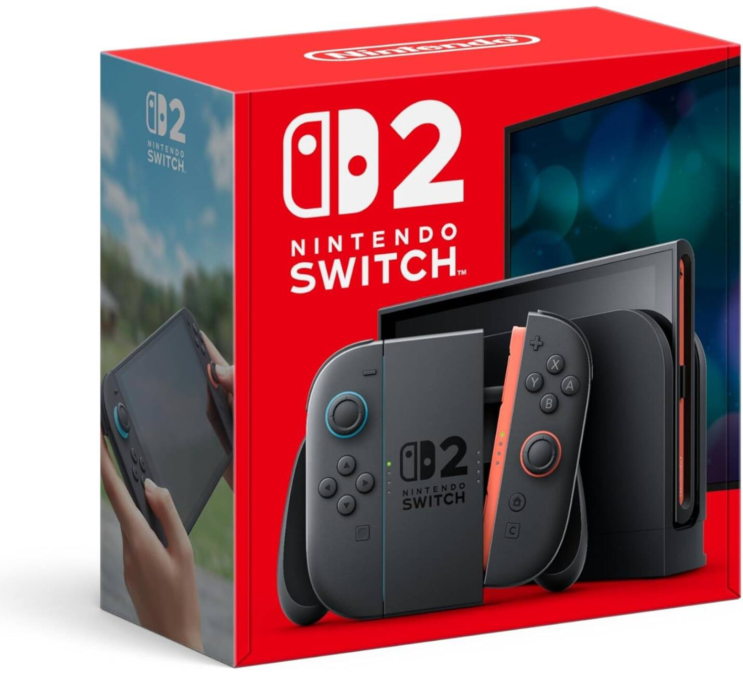 Игровая приставка Nintendo Switch 2 256 ГБ черный