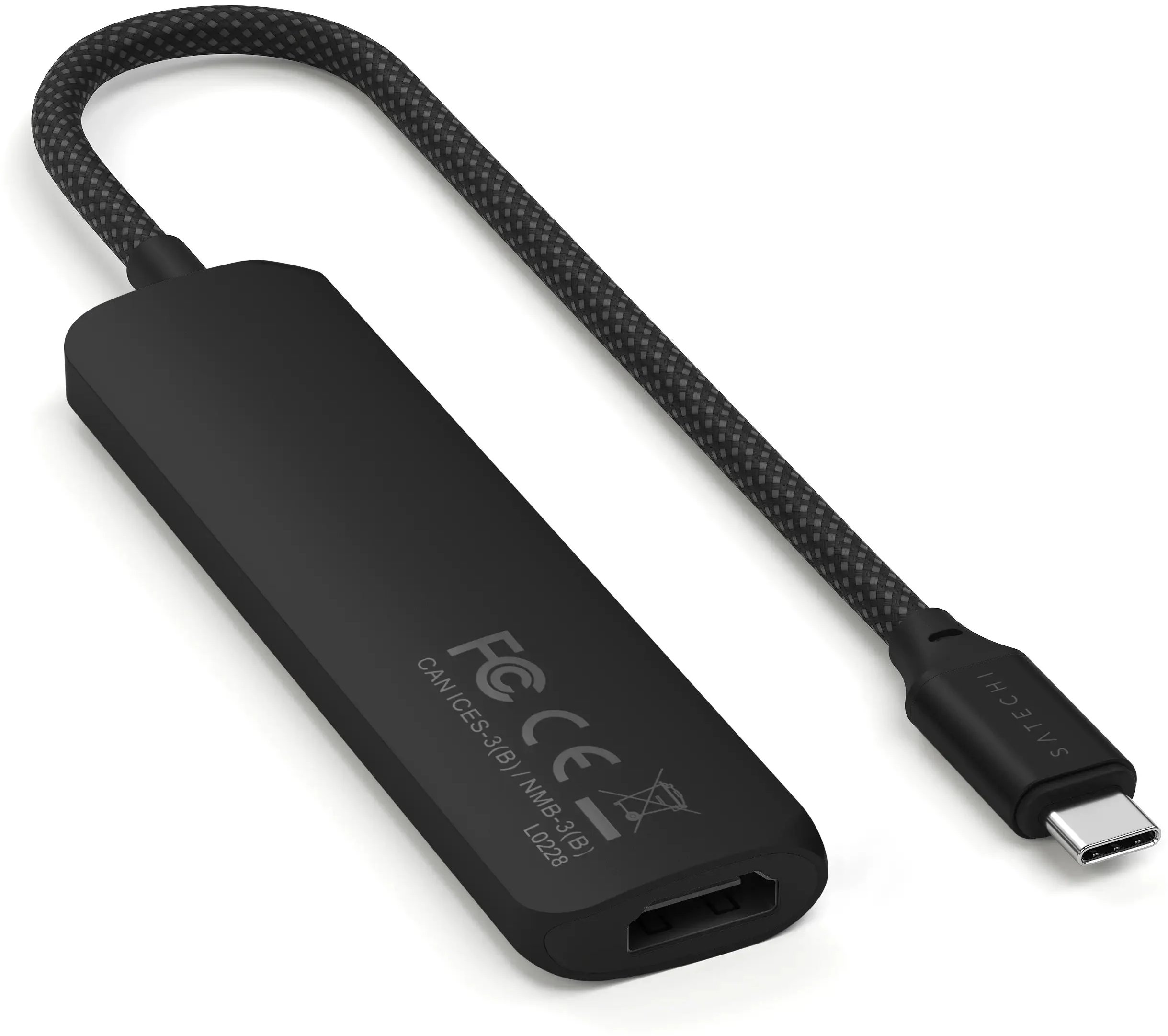 USB-разветвитель Satechi 4-in-1 черный ST-P4SK