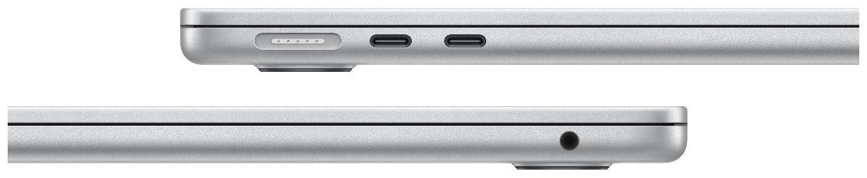 13,6" Ноутбук Apple MacBook Air M4/16/512 ГБ серебристый MW0X3