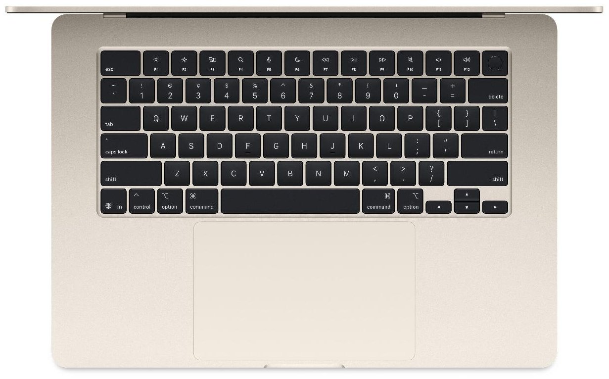 15,3" Ноутбук Apple MacBook Air M4/16/512 ГБ золотистый MW1K3