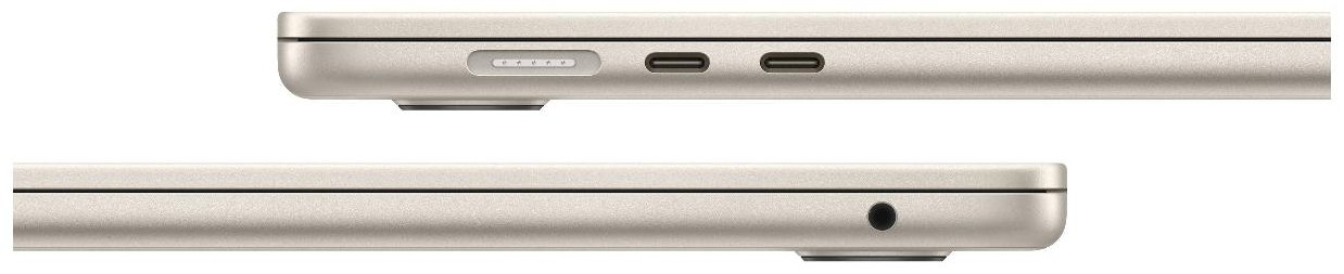 15,3" Ноутбук Apple MacBook Air M4/16/512 ГБ золотистый MW1K3