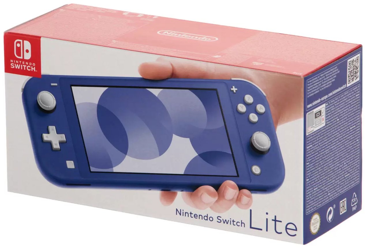 Игровая приставка Nintendo Switch Lite синий