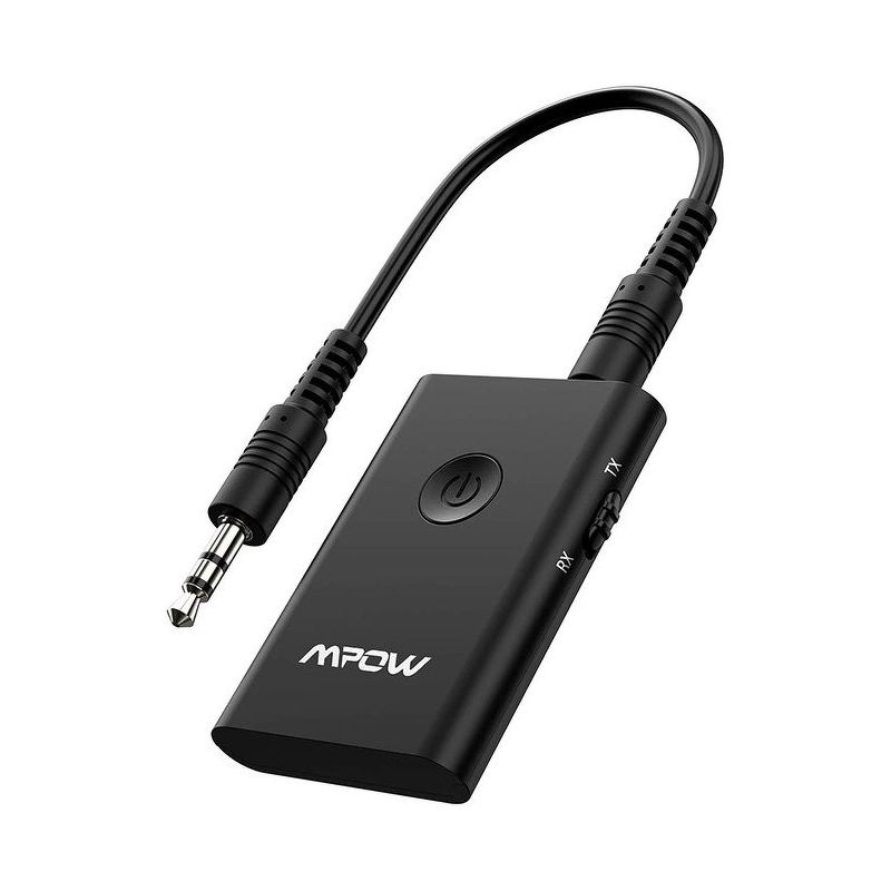 Аудиоресивер Mpow BH283A черный Aux to Bluetooth