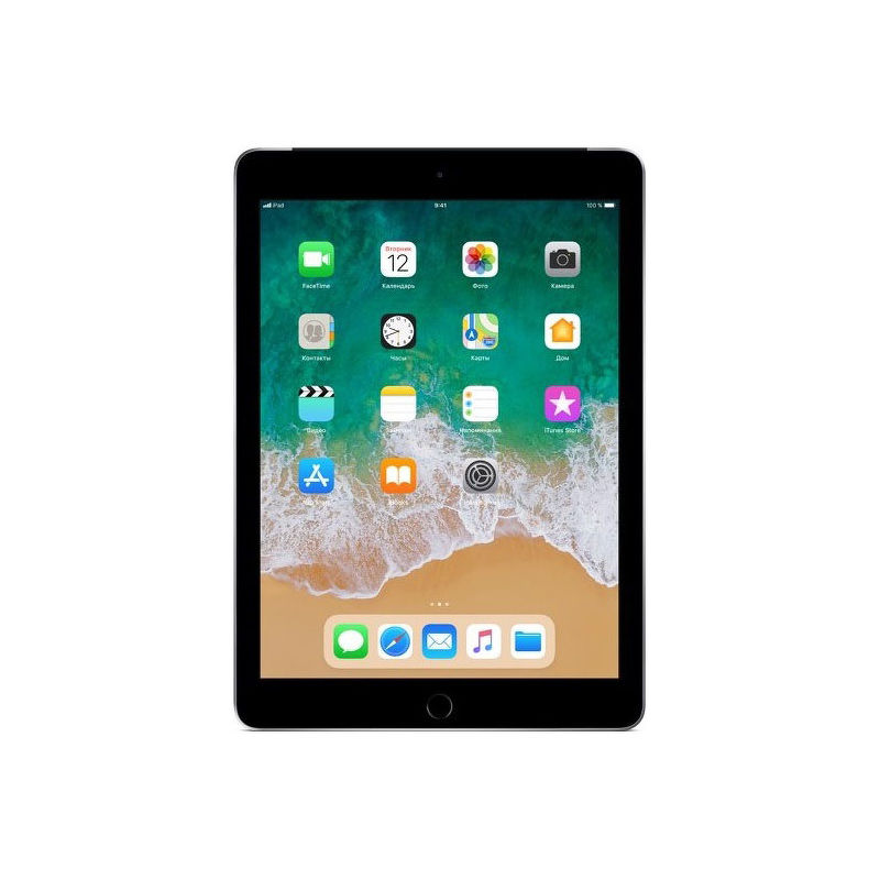 Планшет Apple iPad Wi-Fi + Cellular (4G) 2018 32 ГБ серый