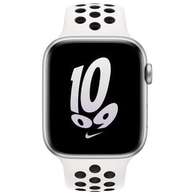 Смарт-часы Apple Watch SE 2 40mm серебристый с белым Nike ремешком 