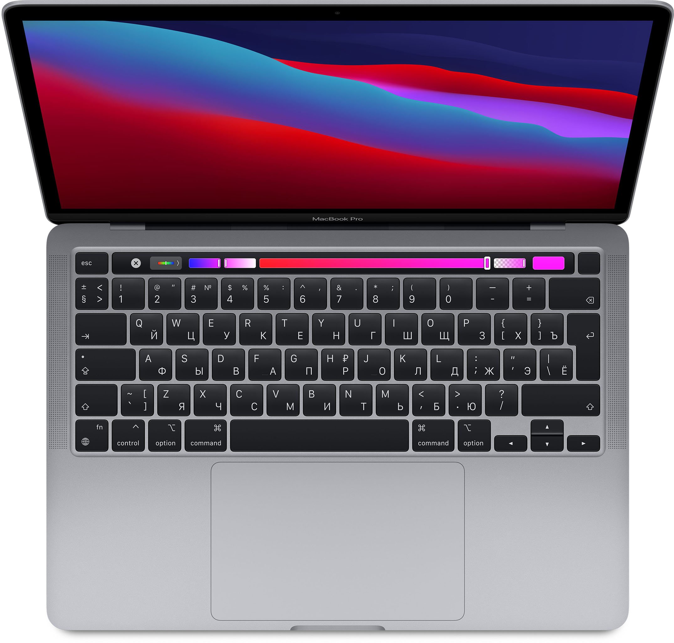 13,3" Ноутбук Apple MacBook Pro M1/8/512 ГБ (MYD92RU/A) серый