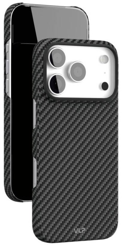 Чехол для смартфона VLP Kevlar Case Apple iPhone 17 Pro MagSafe черный