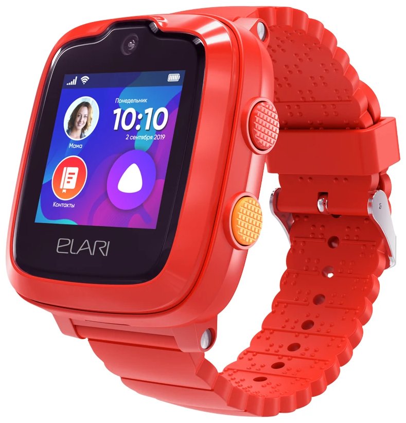 Детские часы ELARI KidPhone 4G красный (KP-4G)