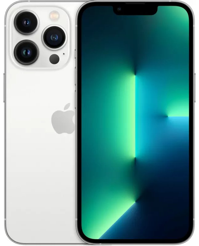 Смартфон Apple iPhone 13 Pro 128 ГБ серебристый ЕСТ