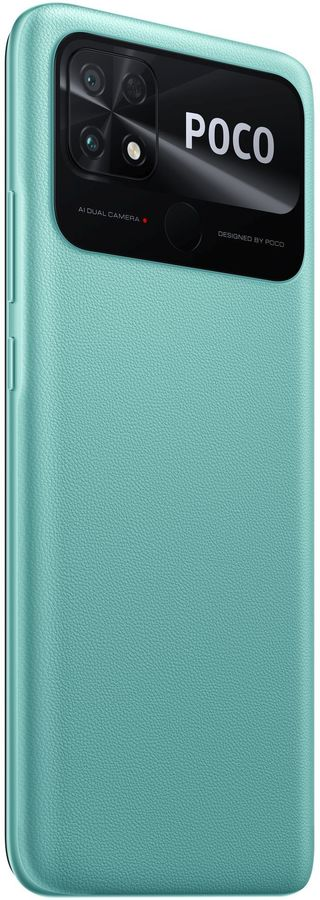 Смартфон Poco C40 3/32 ГБ бирюзовый ЕСТ