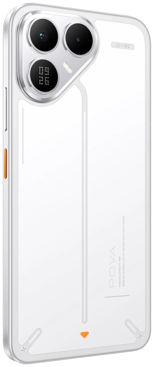 Смартфон Tecno POVA 8 5G 8/128 ГБ белый