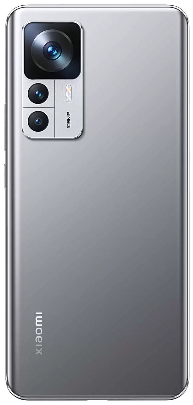 Смартфон Xiaomi 12T 8/128 ГБ серебристый ЕСТ