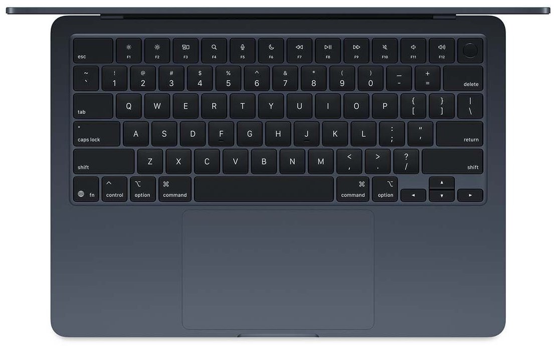 15,3" Ноутбук Apple MacBook Air M4/16/512 ГБ черный MW1M3