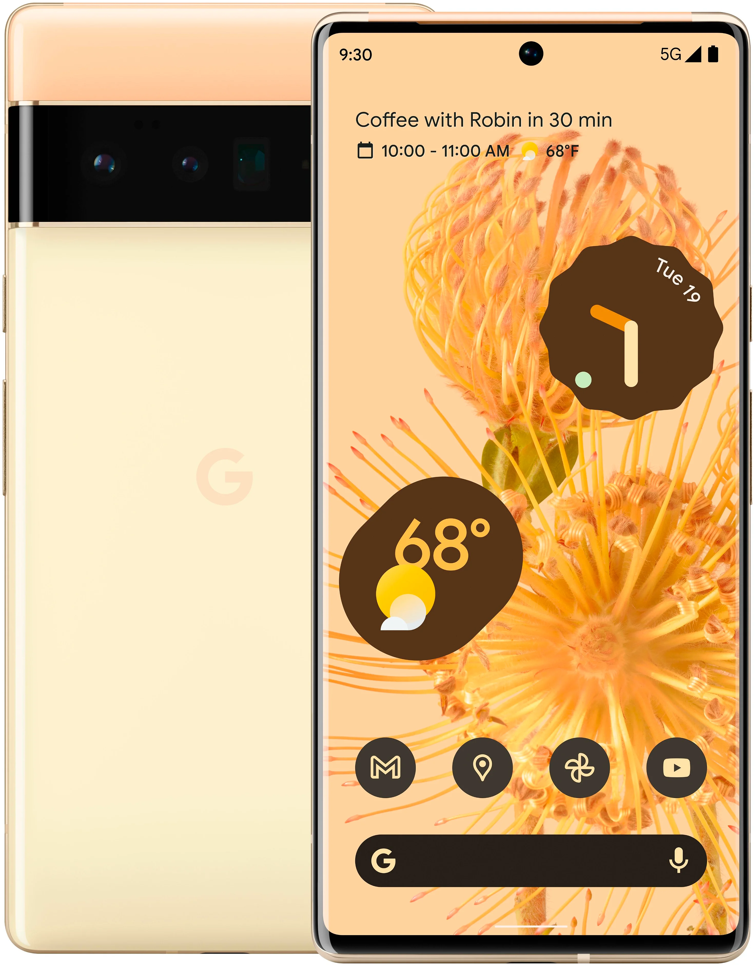 Смартфон Google Pixel 6 Pro 12/128 ГБ желтый