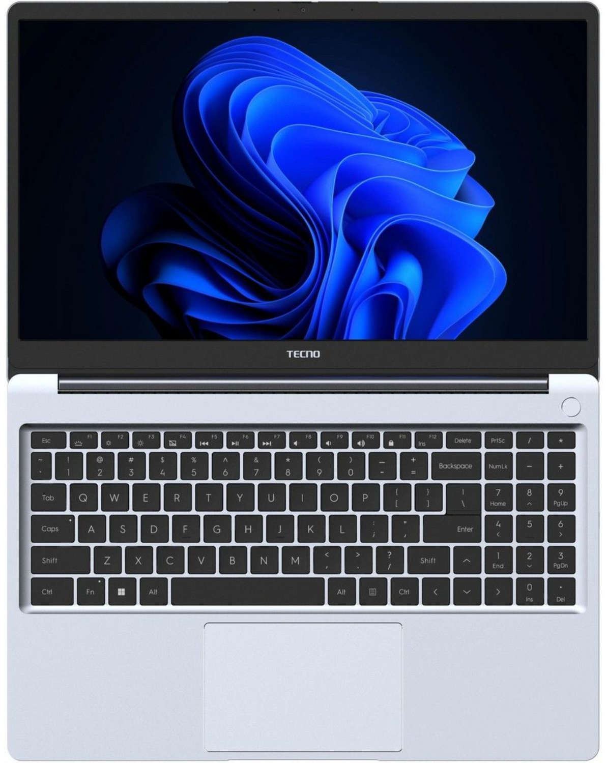 15,6" Ноутбук Tecno Megabook K15SFA R7-7735HS/16GB/1TB SSD/W11H серебристый 