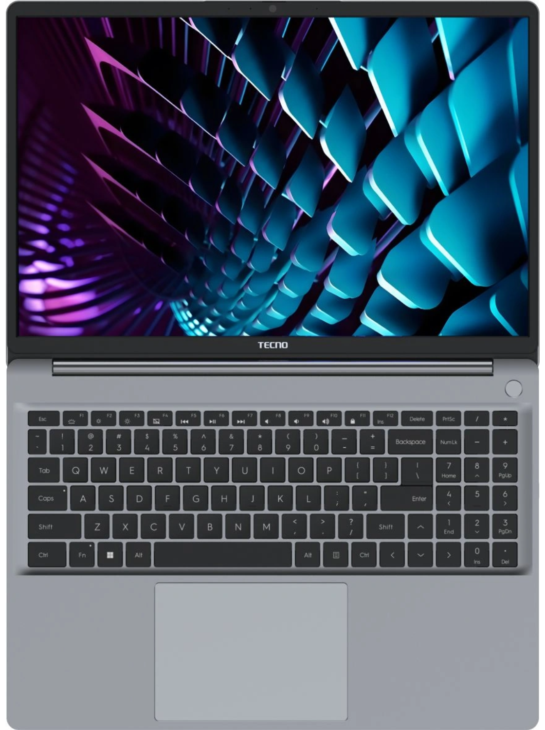 16" Ноутбук Tecno Megabook K16SDA R5-7430U/8GB/512GB SSD/W11H серый 
