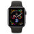 Смарт-часы Apple Watch Series 4 40mm серый с черным ремешком 