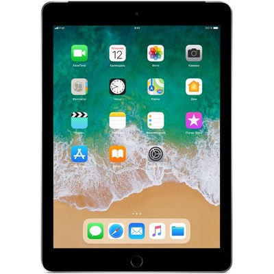 Планшет Apple iPad Wi-Fi + Cellular (4G) 2018 128 ГБ серый