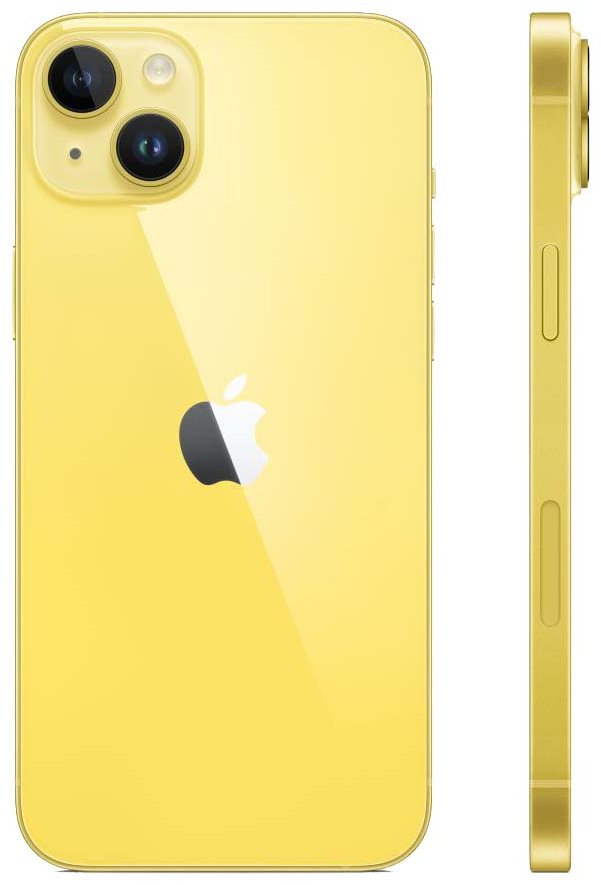 Смартфон Apple iPhone 14 Plus 256 ГБ желтый