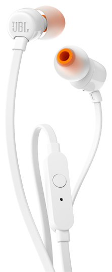 Проводные наушники JBL T110 белый