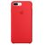 Чехол для смартфона Apple iPhone 8 Plus Silicone Case красный
