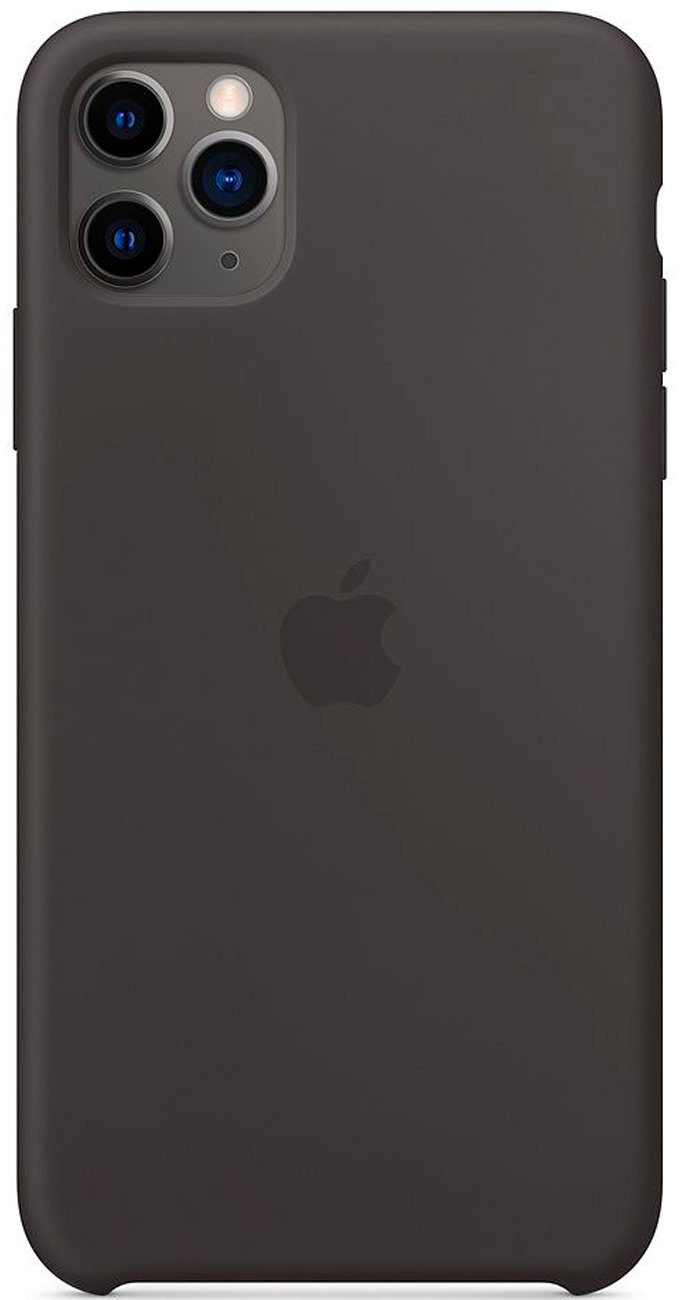 Чехол для смартфона Apple iPhone 11 Pro Max Silicone Case черный