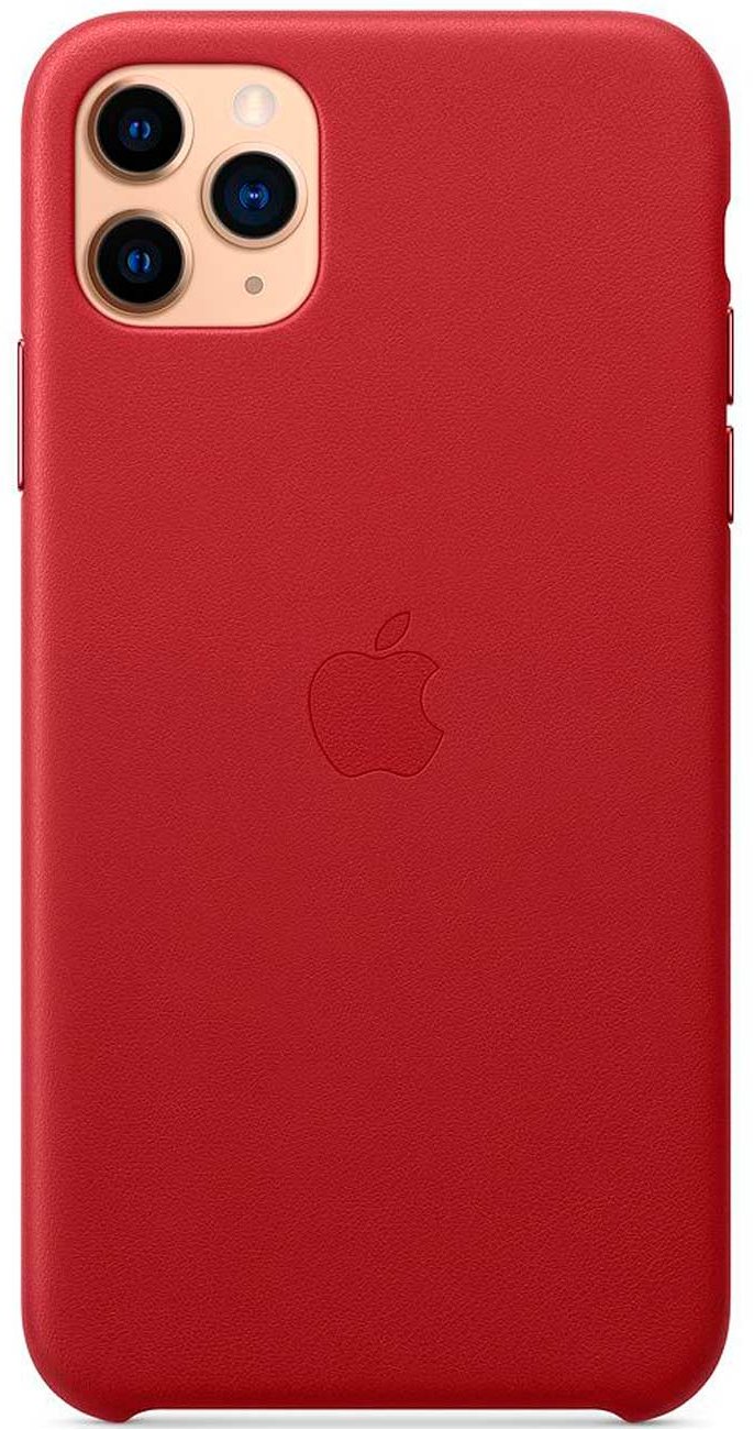 Чехол для смартфона Apple iPhone 11 Pro Leather Case красный