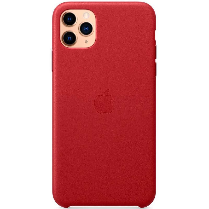 Чехол для смартфона Apple iPhone 11 Pro Leather Case красный