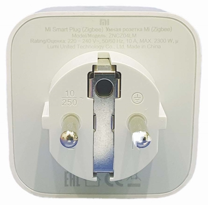 Умная розетка Xiaomi Mi Smart Power Plug GMR4014GL (ZNCZ04LM)