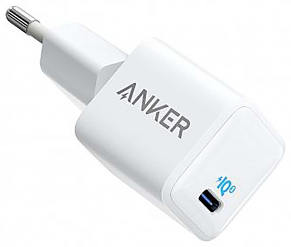 Адаптер питания Anker PowerPort 3 20W USB-C белый A2631G21