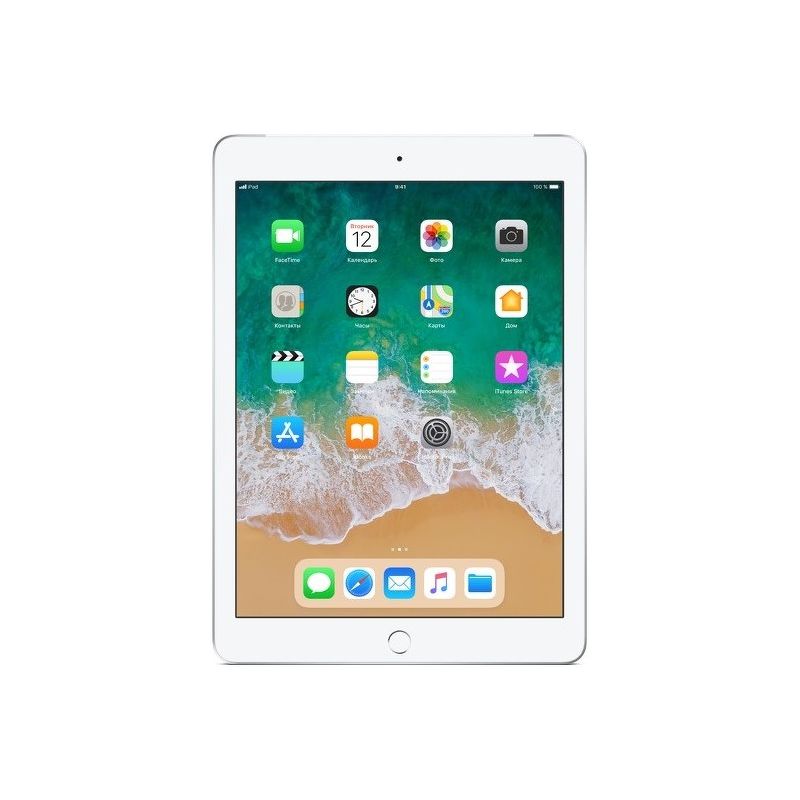 Планшет Apple iPad Wi-Fi + Cellular (4G) 2018 128 ГБ Silver