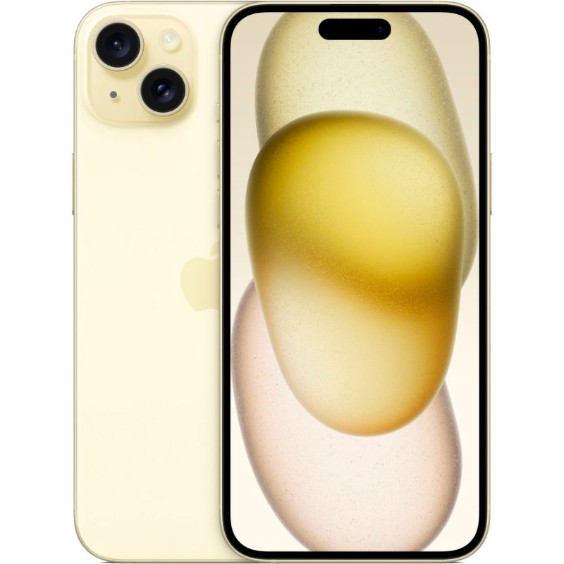 Смартфон Apple iPhone 15 Plus 256 ГБ желтый