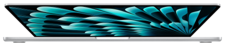 15,3" Ноутбук Apple MacBook Air M2/8/256 ГБ серебристый MQKR3