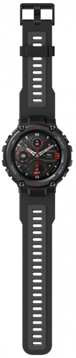 Смарт-часы Amazfit T-Rex Pro черный с черным ремешком