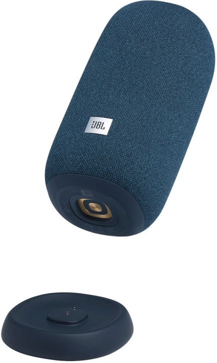 Умная колонка JBL Link Portable с Алисой синий