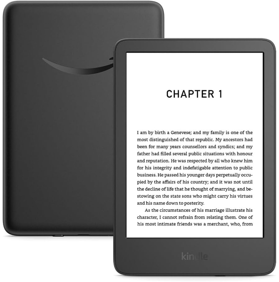 Электронная книга Amazon Kindle 2024 (11th gen) 16 ГБ черный