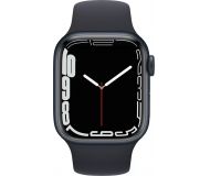Смарт-часы Apple Watch Series 7 41mm черный с черным ремешком