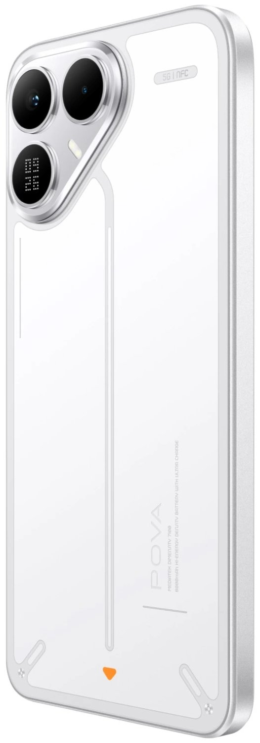 Смартфон Tecno POVA 8 5G 8/256 ГБ белый