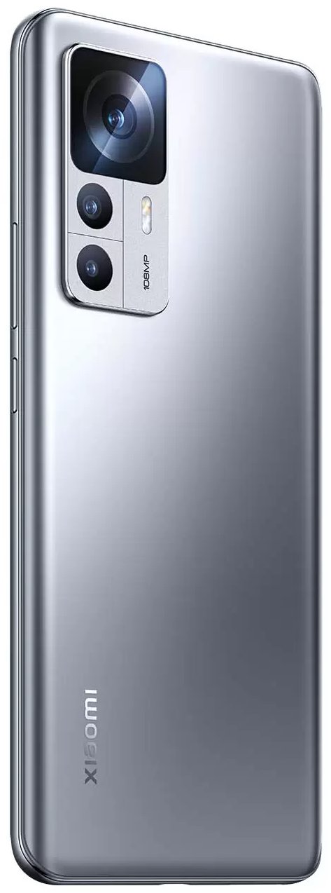 Смартфон Xiaomi 12T 8/128 ГБ серебристый ЕСТ