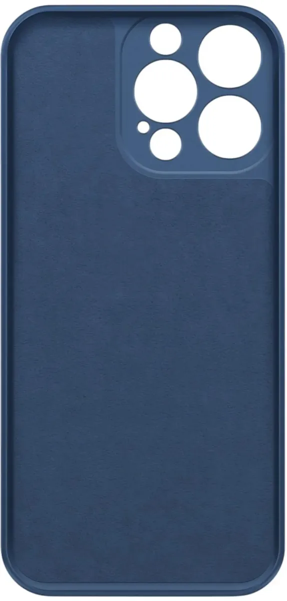 Чехол для смартфона BoraSCO Microfiber Case матовый для Apple iPhone 13 pro синий