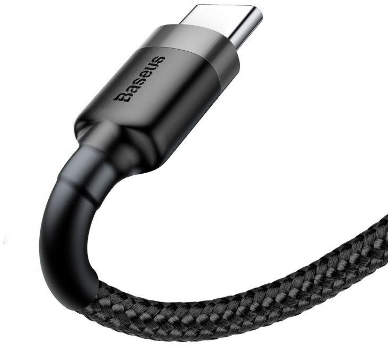 Кабель Baseus Cafule Type-A to Type-C 3A 0,5m черно-серый