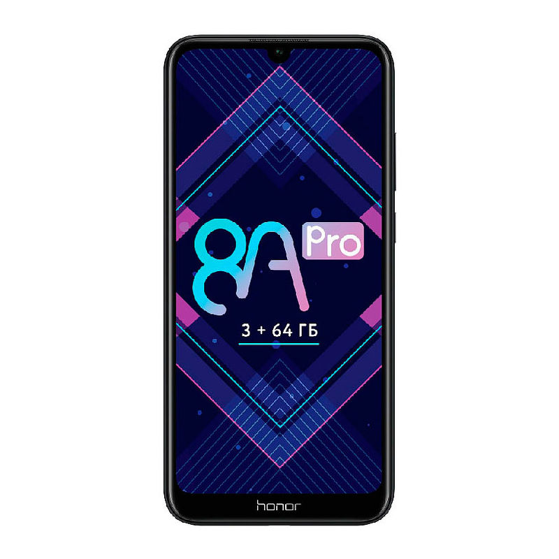 Смартфон Honor 8A Pro 3/64 ГБ черный