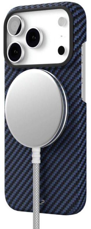 Чехол для смартфона VLP Kevlar Case Apple iPhone 17 Pro MagSafe синий